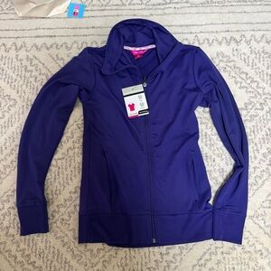 Stylish Women's Purple Utility Jacket